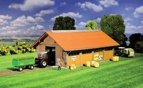 Faller Stable Kit HO Scale Model Railroad Building #130522 Faller Stable Kit HO Scale Model Railroad Building #130522
