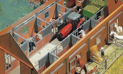 FALLER Stables Interior Equipment Model Kit V HO Gauge 130525