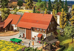 Faller Old Farmhouse Weathered Kit 7-1/2 x 5-1/2 x 5-3/4'' 19 x 14 x 14.5cm Faller Old Farmhouse Weathered Kit 7-1/2 x 5-1/2 x 5-3/4'' 19 x 14 x 14.5cm