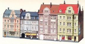 Faller Goethe Street Town Houses Kit HO Scale Model Railroad Building #130915 Faller Goethe Street Town Houses Kit HO Scale Model Railroad Building #130915
