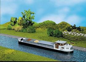 Faller River Cargo Boat w/Cabin Kit HO Scale Model Accessory #131006