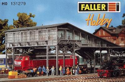 Faller Platform Bridge Kit HO Scale Model Railroad Bridge #131279