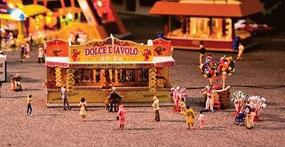 Faller Candy & Balloon Booths Kit HO Scale Model Railroad Building #140353 Faller Candy & Balloon Booths Kit HO Scale Model Railroad Building #140353