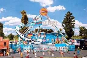 Faller FUN-Schiff Motorized Swing Boat Carnival Ride Kit HO Scale Model Railroad Building #140420