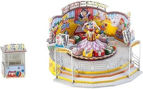 Faller Fahrgeschaft Crazy Clown Carnival Ride (Motorized Kit) HO Scale Model Building #140424 Faller Fahrgeschaft Crazy Clown Carnival Ride (Motorized Kit) HO Scale Model Building #140424