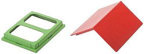 Faller Expansion Set Kit (Red Roof & Green Floor) HO Scale Model Accessory #150400 Faller Expansion Set Kit (Red Roof & Green Floor) HO Scale Model Accessory #150400