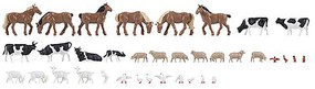 Faller Animals On The Farm 36 HO Scale Model Railroad Figure #150938 Faller Animals On The Farm 36 HO Scale Model Railroad Figure #150938