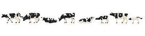 Faller Black and White Cows HO Scale Model Railroad Figure #151904