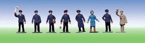 Faller Railway Personnel (8) Z Scale Model Railroad Figure #158031 Faller Railway Personnel (8) Z Scale Model Railroad Figure #158031