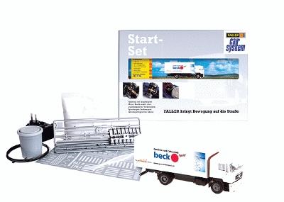 Faller Operating Vehicle Starter Set w/LKW MAN Truck HO Scale Model Vehicle #161505