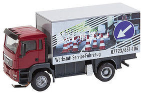 Faller MAN TGS Repair Shop Truck HO Scale Model Railroad Vehicle #161554 Faller MAN TGS Repair Shop Truck HO Scale Model Railroad Vehicle #161554