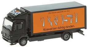 Faller Mercedes-Benz Atego Box Truck (Sixt) HO Scale Model Vehicle #161561 Faller Mercedes-Benz Atego Box Truck (Sixt) HO Scale Model Vehicle #161561