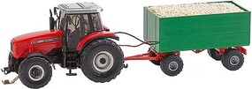 Faller Tractor w/Trailer Car System HO Scale Model Railroad Vehicle #161588 Faller Tractor w/Trailer Car System HO Scale Model Railroad Vehicle #161588