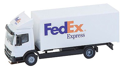 Faller MB Atego 04 Fedex Delivery Truck HO Scale Model Railroad Vehicle #161592