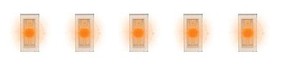 Faller 5 SMD-LEDs orange Faller 5 SMD-LEDs orange