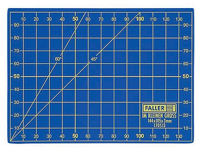 Faller A6 Cutting Mat 4-1/8 x 5-13/16  10.5 x 14.8cm
