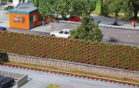Faller Planter Box Noise Barrier Wall Kit HO Scale Model Railroad Accessory #180421 Faller Planter Box Noise Barrier Wall Kit HO Scale Model Railroad Accessory #180421