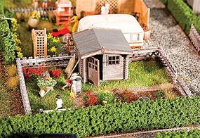 Faller Garden with Small Garden House Kit HO Scale Model Railroad Building #180492 Faller Garden with Small Garden House Kit HO Scale Model Railroad Building #180492
