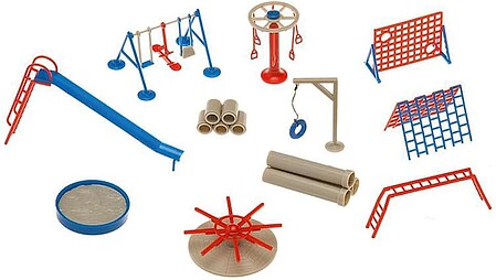 Faller Playground Accessories Kit HO Scale Model Railroad Building Accessory #180576