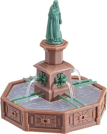 Faller Fountain with Figure HO Scale Model Railroad Building #180581