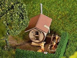 Barrel-Shaped Sauna House