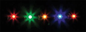 Faller 5 LEDs w/Wires Assrt Colr Faller 5 LEDs w/Wires Assrt Colr