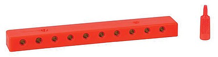 Faller Low-Voltage Distribution Terminal (Red) Model Railroad Electrical Accessory #180801