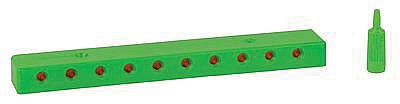 Faller Low-Voltage Distribution Terminal (Green) Model Railroad Electrical Accessory #180804