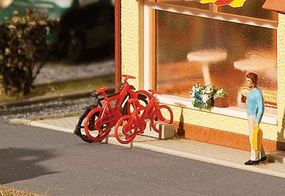 Faller Bicycles Kit (8 Pack) HO Scale Model Railroad Building Accessory #180901 Faller Bicycles Kit (8 Pack) HO Scale Model Railroad Building Accessory #180901