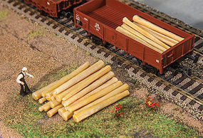Faller Logs (20) HO Scale Model Train Freight Car Load #180925
