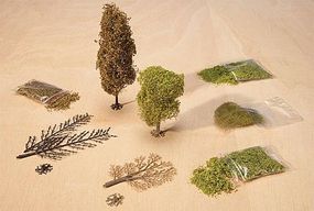 Faller Autumn Poplar Tree Kit (18cm) Model Railroad Tree #181102 Faller Autumn Poplar Tree Kit (18cm) Model Railroad Tree #181102