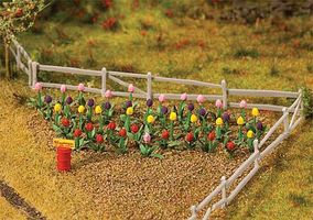 Faller Tulips (48 Pack) HO Scale Model Railroad Building Accessory #181262 Faller Tulips (48 Pack) HO Scale Model Railroad Building Accessory #181262