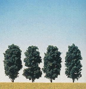 Faller Medium Deciduous Trees (4) Model Railroad Tree #181416