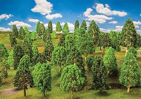 Faller Assorted Deciduous Trees 1-3/8 to 4-3/4'' 3.5 to 12cm Tall pkg(25) Faller Assorted Deciduous Trees 1-3/8 to 4-3/4'' 3.5 to 12cm Tall pkg(25)