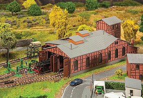 Faller Depot Set Engine Shed N-Scale Faller Depot Set Engine Shed N-Scale
