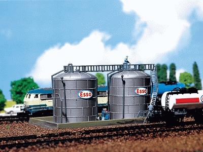 Faller Oil Storage Tanks N Scale Model Railroad Building #222131