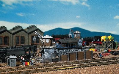Faller Coaling Station N Scale Model Railroad Building #222154