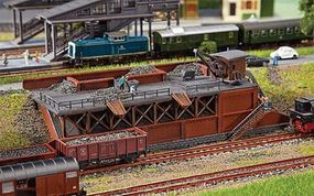 Faller Coal Dump Loading Platform Kit N Scale Model Railroad Accessory #222163 Faller Coal Dump Loading Platform Kit N Scale Model Railroad Accessory #222163