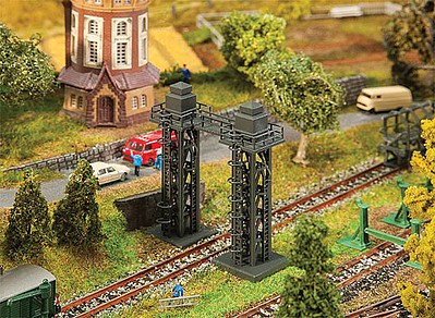 Faller Double Sanding Towers N Scale Model Railroad Building Accessory #222166