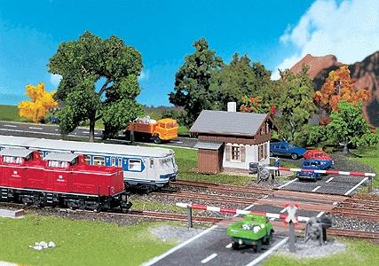 Faller Level Crossing N Scale Model Railroad Building #222174