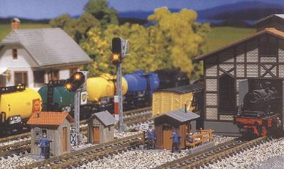 Faller Trackside Shanties (3 Pack) N Scale Model Railroad Building #222177