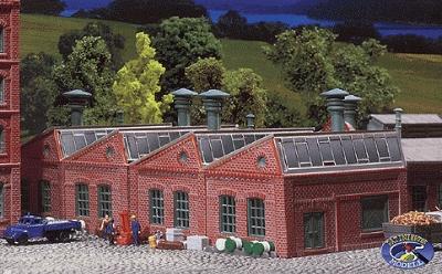 Faller Factory Halls N Scale Model Railroad Building #222203