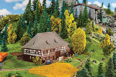 Faller Kurnbach Farmhouse N Scale Model Railroad Building #222359