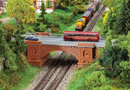 Faller Railway/Road Bridge N Scale Model Railroad Bridge #222572