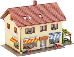 Faller Butcher Shop & Bakery Kit