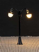 Faller LED Double Lantern Arc Light N Scale Model Railroad Street Light #272226