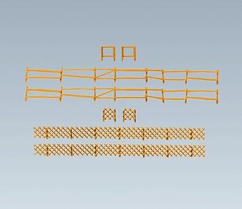 Faller Pasture & Hunting Fence, Era I N Scale Model Railroad Building Accessory #272407