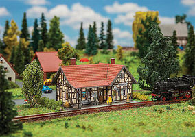 Faller Osterode-Sud Wayside Station Z Scale Model Railroad Building #282705