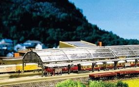 Faller Glass Train Shed Z Scale Model Railroad Building #282726 Faller Glass Train Shed Z Scale Model Railroad Building #282726