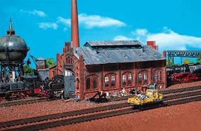Faller Engine Repair Shed Z Scale Model Railroad Building #282733 Faller Engine Repair Shed Z Scale Model Railroad Building #282733